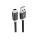 WG - Datový kabel USB Mini-B (5 pins)-USB-A / 1m / nylon braided / black