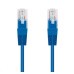C-TECH kabel patchcord Cat5e, UTP, modrý, 0,5m