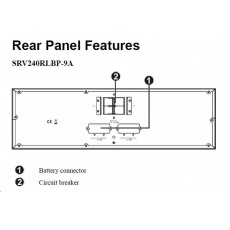 APC Easy UPS SRV 240V RM Battery Pack for 5&6&10kVA Rack, Extended Runtime model, 3U