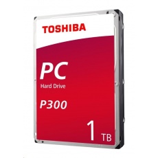 TOSHIBA HDD P300 Desktop PC (CMR) 1TB, SATA III, 7200 rpm, 64MB cache, 3,5", RETAIL TOSHIBA HDD P300 Desktop PC (CMR) 1TB, SATA III, 7200 rpm, 64MB cache, 3,5", RETAIL