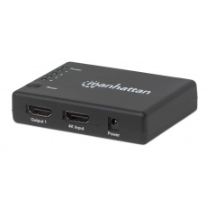 MANHATTAN Splitter HDMI 2 porty, 4K@30Hz, černá