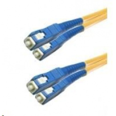 Duplexní patch kabel SM 9/125, OS2, SC-SC, LS0H, 15m