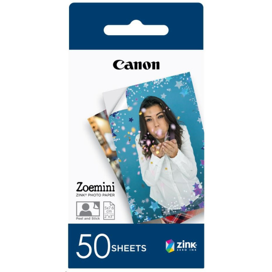 Canon ZINK PAPER ZP-2030 50 SHEETS - BAZAR - poskozen obal