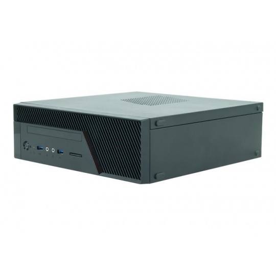 CHIEFTEC skříň Uni Series/mini ITX, BU-12B, Black, zdroj GPF-300P (300W 80+ Bronze)