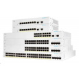 Cisco switch CBS220-24FP-4X (24xGbE,4xSFP+,24xPoE+,382W)