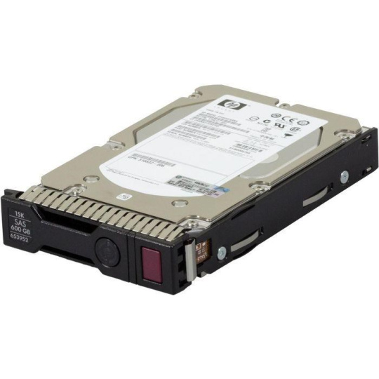 HP HDD 600GB 15k SAS LFF 3.5 6G SC HTPL Ent 3y G8 653952-001 652620-B21