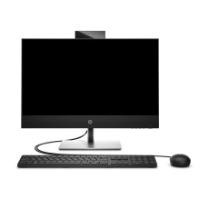 HP AIO ProOne 440G9 23.8NT i3-14100T, 1x8GB, 512GB M.2, Intel HD DP+HDMI IN, WiFi 6+BT, usb kl. myš, 120W,FDOS,3y onsite