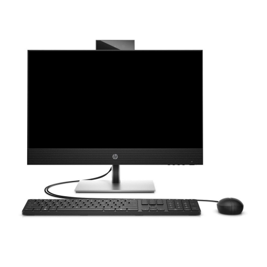 HP AIO ProOne 440G9 23.8NT i3-14100T, 1x8GB, 512GB M.2, Intel HD DP+HDMI IN, WiFi 6+BT, usb kl. myš, 120W,FDOS,3y onsite