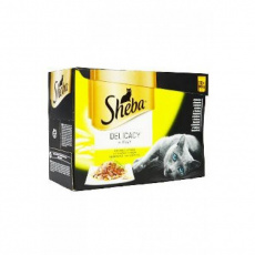 kap. Sheba drubezi v zele 12x85g kap. Sheba drubezi v zele 12x85g