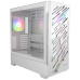 ADATA XPG case STARKER AIR BTF Mid-Tower, bez zdroje, 4x 120mm ARGB, Bílá