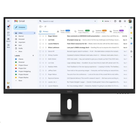 LENOVO LCD E27-40 - 27",IPS,16:9,1920x1080,100Hz,300cd/m2,1500:1,4ms(GtG),VGA,DP,HDMI,Pivot LENOVO LCD E27-40 - 27",IPS,16:9,1920x1080,100Hz,300cd/m2,1500:1,4ms(GtG),VGA,DP,HDMI,Pivot