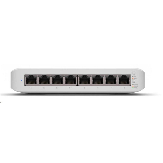 UBNT UniFi Switch USW-Lite-8-PoE [8xGigabit, 4x PoE out 52W, 802.3at/af, 16Gbps] - poškozený obal