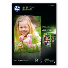 HP Everyday Glossy Photo Paper-100 sht/A4/210 x 297 mm, 200 g/m2, Q2510A HP Everyday Glossy Photo Paper-100 sht/A4/210 x 297 mm, 200 g/m2, Q2510A