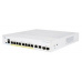 Cisco switch CBS350-8P-E-2G, 8xGbE RJ45, 2xGbE RJ45/SFP, fanless, PoE+, 67W - REFRESH