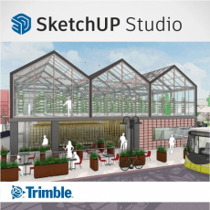 SketchUp Studio, 1 uživatel, obnova pronájmu na 1 rok SketchUp Studio, 1 uživatel, obnova pronájmu na 1 rok