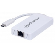MANHATTAN Type-C to 3-Port USB 3.0 Hub with Gigabit Network Adapter MANHATTAN Type-C to 3-Port USB 3.0 Hub with Gigabit Network Adapter