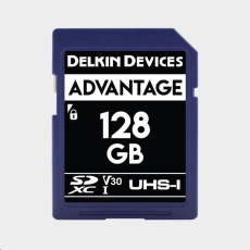 Delkin SD Advantage 660X UHS-I U3 (V30) R90/W90 128GB Delkin SD Advantage 660X UHS-I U3 (V30) R90/W90 128GB