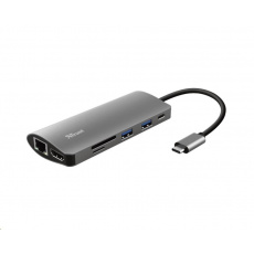 TRUST dokovací stanice DALYX, 7-in-1, USB-C, HDMI, 2x USB 1x USB-C, RJ-45 LAN TRUST dokovací stanice DALYX, 7-in-1, USB-C, HDMI, 2x USB 1x USB-C, RJ-45 LAN