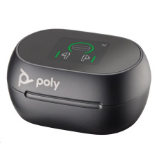 Poly Voyager Free 60+ UC Black Touchscreen Charge Case for BT700 USB-C Adapter