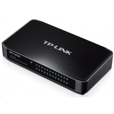 TP-Link switch TL-SF1024M (24x100Mb/s, fanless)