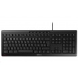 CHERRY klávesnice STREAM, drátová, USB, CZ+SK layout, černá