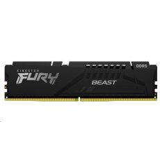 KINGSTON DIMM DDR5 16GB (Kit of 2) 6000MT/s CL40 FURY Beast Černá