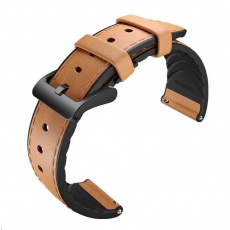 Ticwatch hybridní řemínek (šedá-hnědá) Ticwatch hybridní řemínek (šedá-hnědá)
