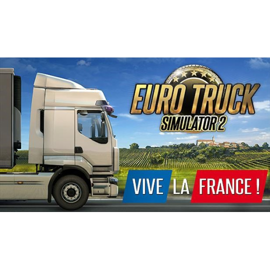 Euro Truck Simulator 2 - Vive la France ! (PC) klíč Steam Euro Truck Simulator 2 - Vive la France ! (PC) klíč Steam