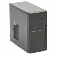 EUROCASE skříň MC 278 EVO black, micro tower, 2xAU, 2x USB 2.0, 1x USB 3.0, bez zdroje