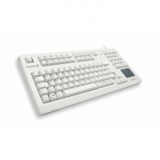 CHERRY klávesnice G80-11900, touchpad, USB, EU, bílá