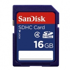 SanDisk SDHC karta 16GB Standard (Class 4) SanDisk SDHC karta 16GB Standard (Class 4)