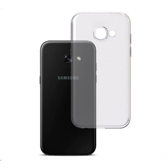 3mk Clear Case pro Samsung Galaxy A3 2017 (SM-A320),čirá