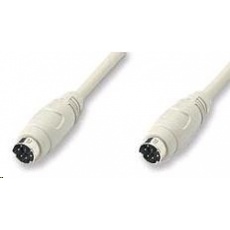 PREMIUMCORD Kabel PS/2(M) - PS/2(M) 1,8m (k přepínačům)