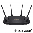 ASUS RT-AX58U V2 (AX3000) WiFi 6 Extendable Router, AiMesh, 4G/5G Mobile Tethering