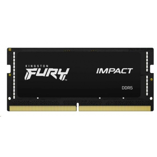 KINGSTON SODIMM DDR5 64GB (Kit of 2) 4800MT/s CL38 FURY Impact