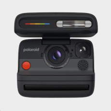 BAZAR - Polaroid Flip Black + balení barevných filmů (8 fotografií) - Poškozený obal (Komplet)