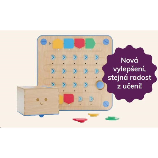 Cubetto Herní set s interaktivním robotem Cubetto Herní set s interaktivním robotem