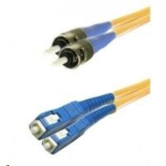 Duplexní patch kabel SM 9/125, OS2, SC-ST, LS0H, 5m
