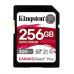 Kingston SDXC karta 256GB Canvas React Plus SDXC UHS-II 300R/260W U3 V90 for Full HD/4K/8K