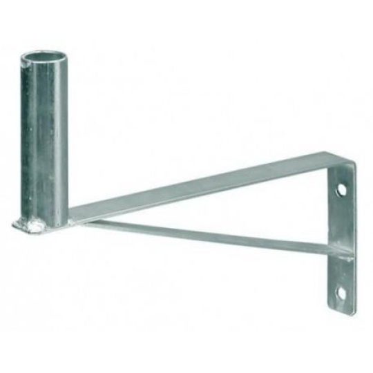 Držák antény na zeď se vzpěrou, galvanický zinek, délka 29cm Držák antény na zeď se vzpěrou, galvanický zinek, délka 29cm