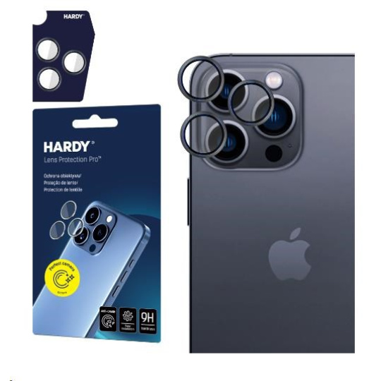 3mk HARDY Lens Protection Pro pro iPhone 13 Pro/13 Pro Max Graphite Gray