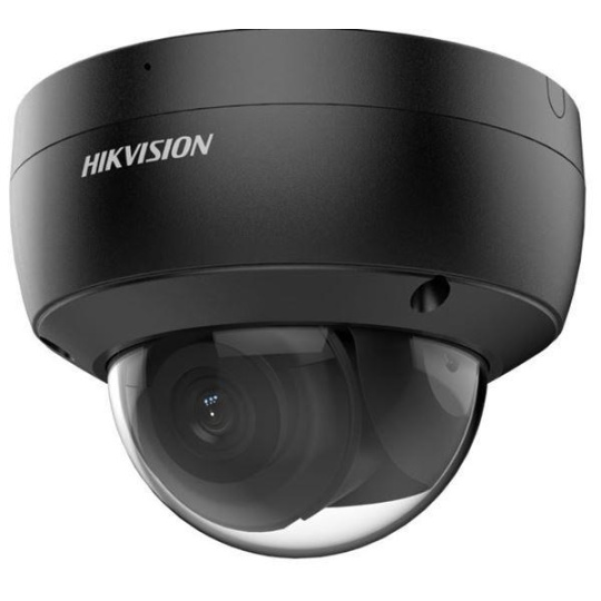 HIKVISION DS-2CD2143G2-IS(BLACK)(2.8mm) 4MPix IP Dome kamera; IR 30m, Audio, Alarm, IP67, IK10, černá