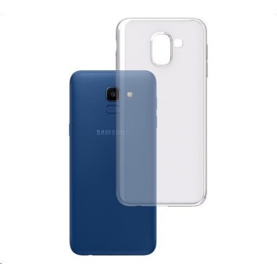 3mk Clear Case pro Samsung Galaxy J6 (SM-J600), čirá