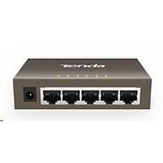 Tenda TEG1005D 5-portový Gigabit Ethernet Switch, 10/100/1000Mbps, Kov