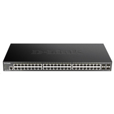 D-Link DGS-1250-52X 52-port Gigabit Smart Switch, 48x GbE, 4x SFP+