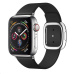 COTEetCI kožený magnetický řemínek Nobleman pro Apple Watch 42 / 44mm černá