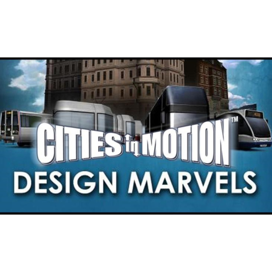 Cities in Motion: Design Marvels (PC) klíč Steam Cities in Motion: Design Marvels (PC) klíč Steam