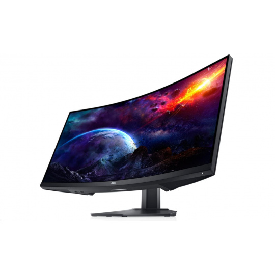 DELL LCD S3422DWG - Curved Gaming Monitor - 34"/86.4cm/WQHD/3440x1440/144Hz/VESA/Speaker/HDMI/DP/USB/3YNBD (210-AZZE)