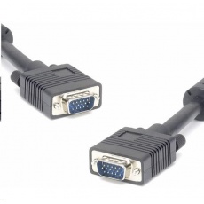 PREMIUMCORD Kabel k monitoru HQ (Coax) 2x ferrit,SVGA 15p, DDC2,3xCoax+8žil, 2m