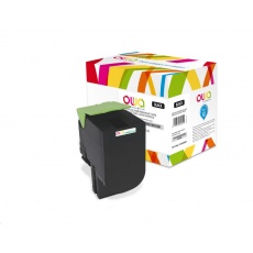 OWA Armor toner pro LEXMARK CX310, 410, 510, 2500 Stran, 80C2SK0, černá/black